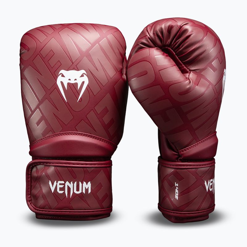 Боксьорски ръкавици Venum Contender 1.5 XT 3D Boxing dark red 2