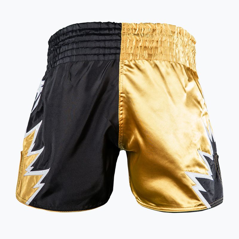 Мъжки тренировъчни шорти Venum Inferno 2.0 Muay Thai black/gold 2