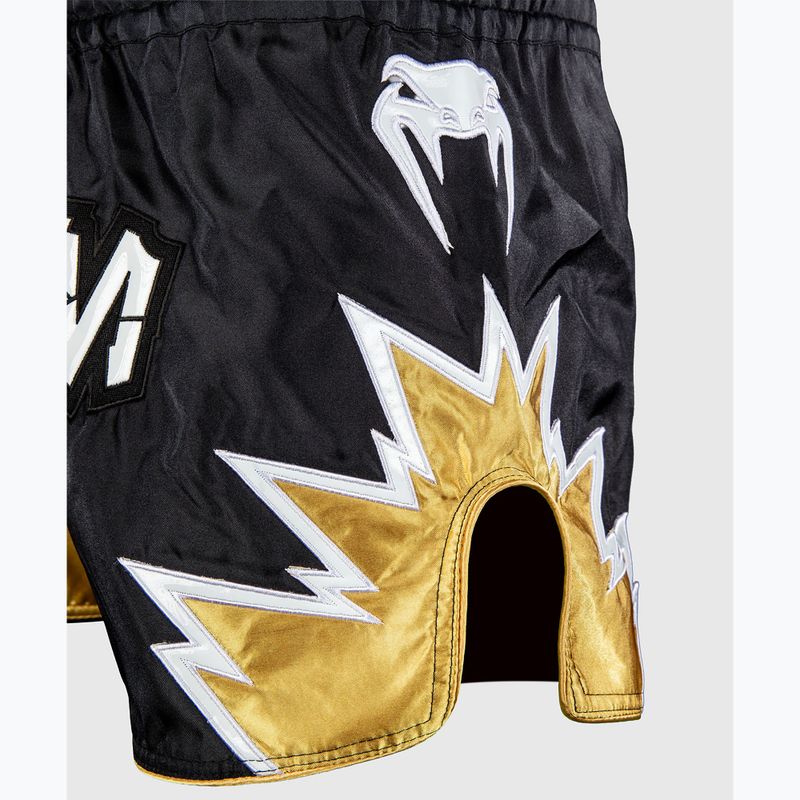 Мъжки тренировъчни шорти Venum Inferno 2.0 Muay Thai black/gold 7