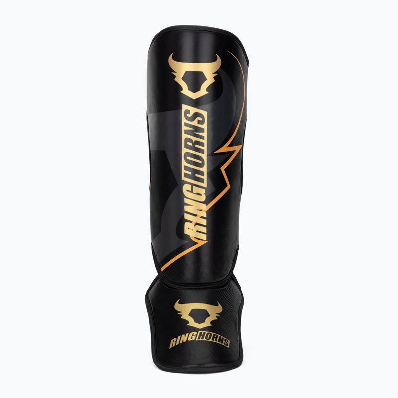 Протектори за пищяли и стъпала Venum Ringhorns Charger Shin black/gold 4