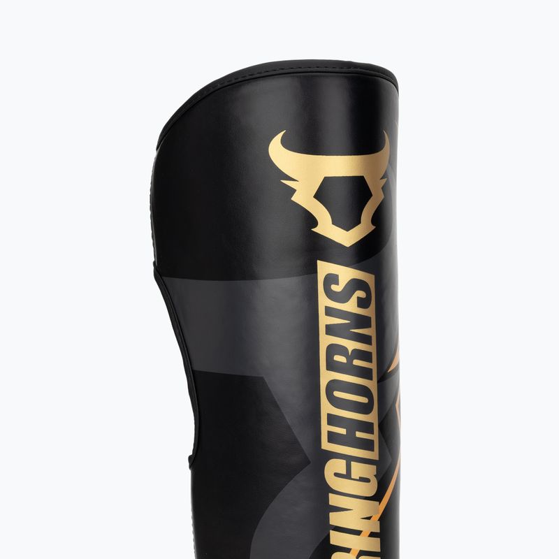 Протектори за пищяли и стъпала Venum Ringhorns Charger Shin black/gold 6