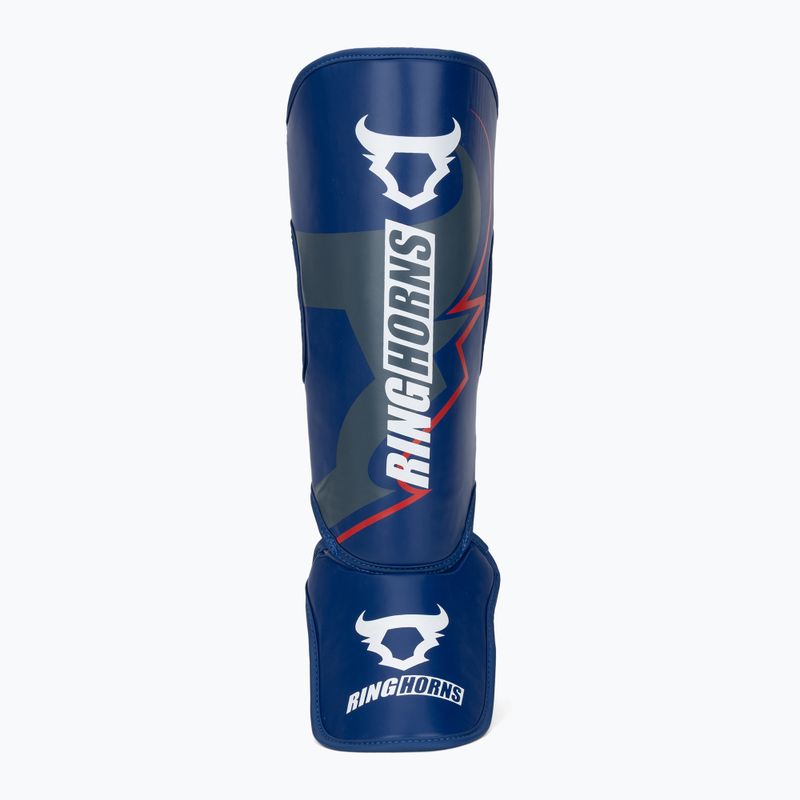 Протектори за пищяли и стъпала Venum Ringhorns Charger Shin navy blue/red 4