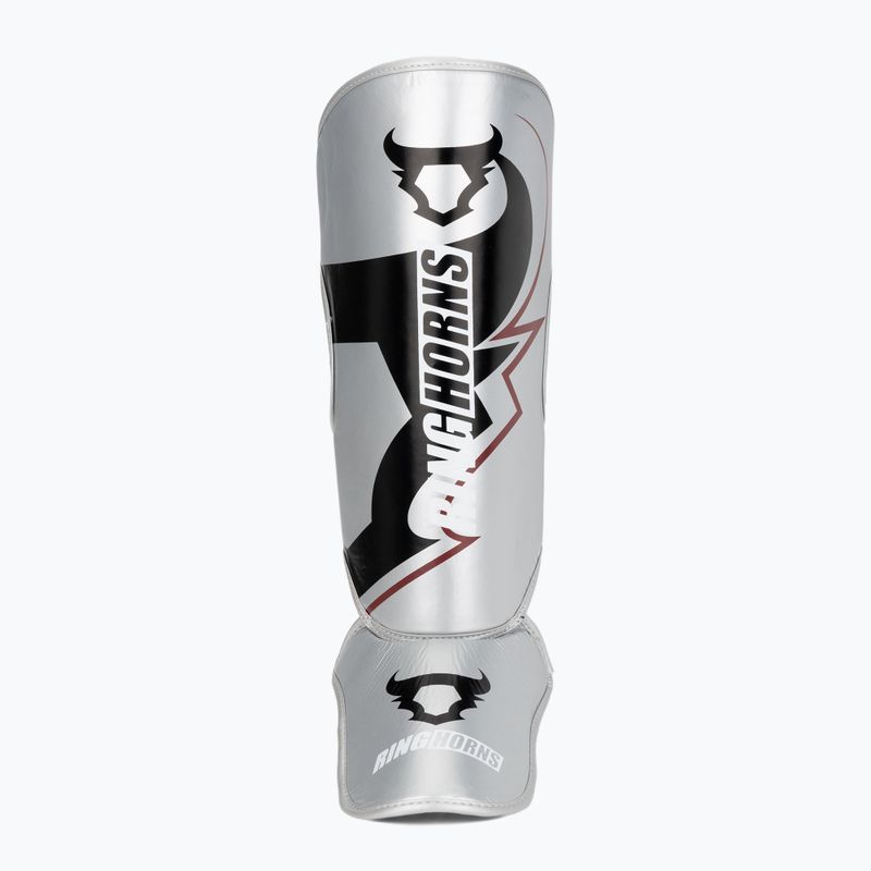 Протектори за пищяли и стъпала Venum Ringhorns Charger Shin silver/black 4
