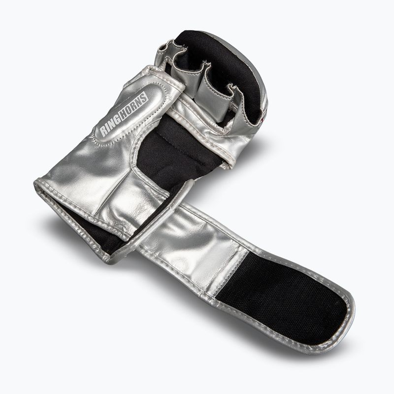 Боксови ръкавици Venum Ringhorns Charger Boxing silver/black 4