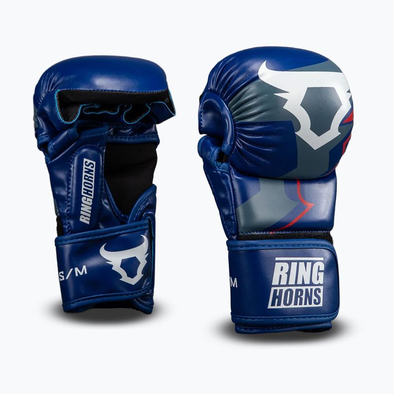 Ръкавици за спаринг Venum Ringhorns Charger navy blue/red
