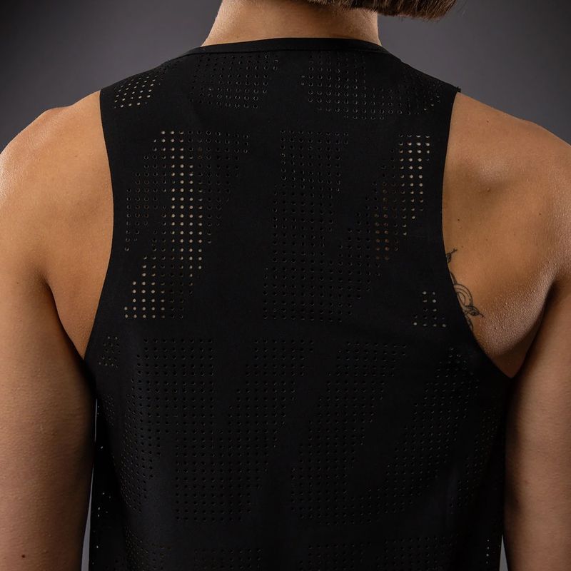 Дамска тениска Venum Lazer Dry Tech black/yellow 6