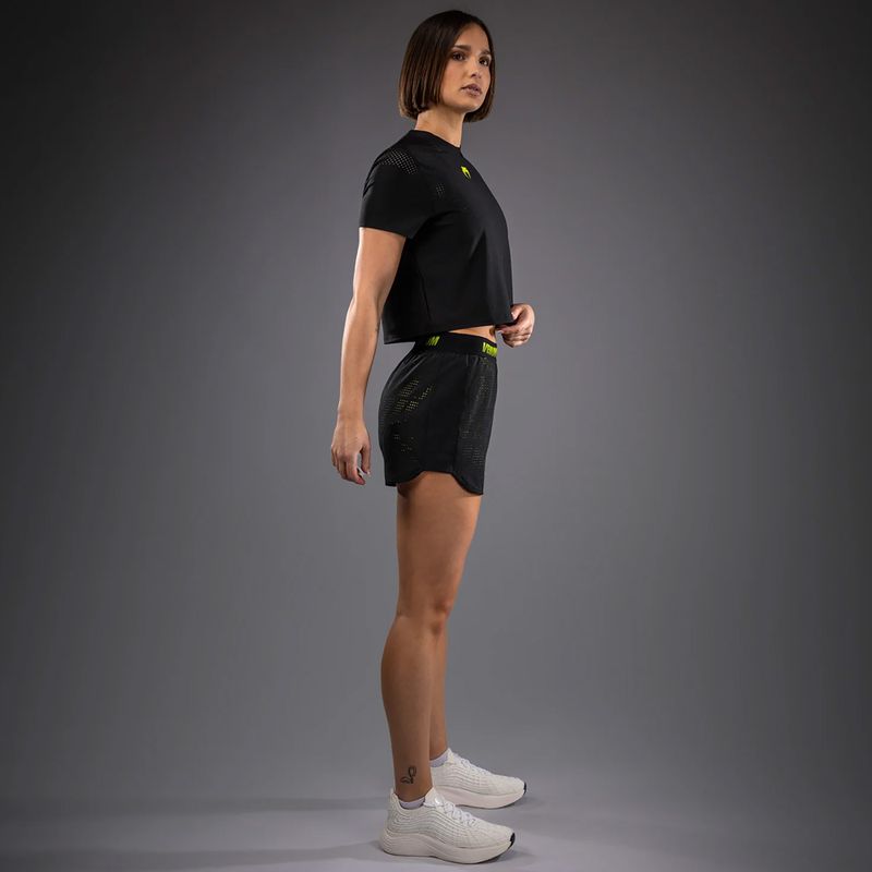 Дамски шорти за тренировка Venum Lazer black/yellow 2