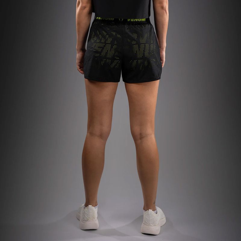 Дамски шорти за тренировка Venum Lazer black/yellow 3