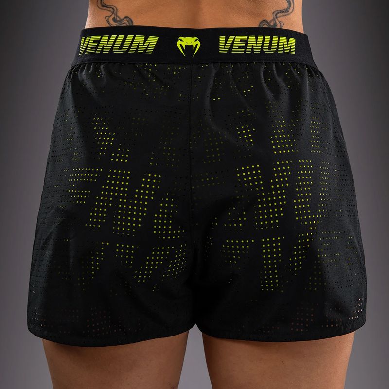Дамски шорти за тренировка Venum Lazer black/yellow 6