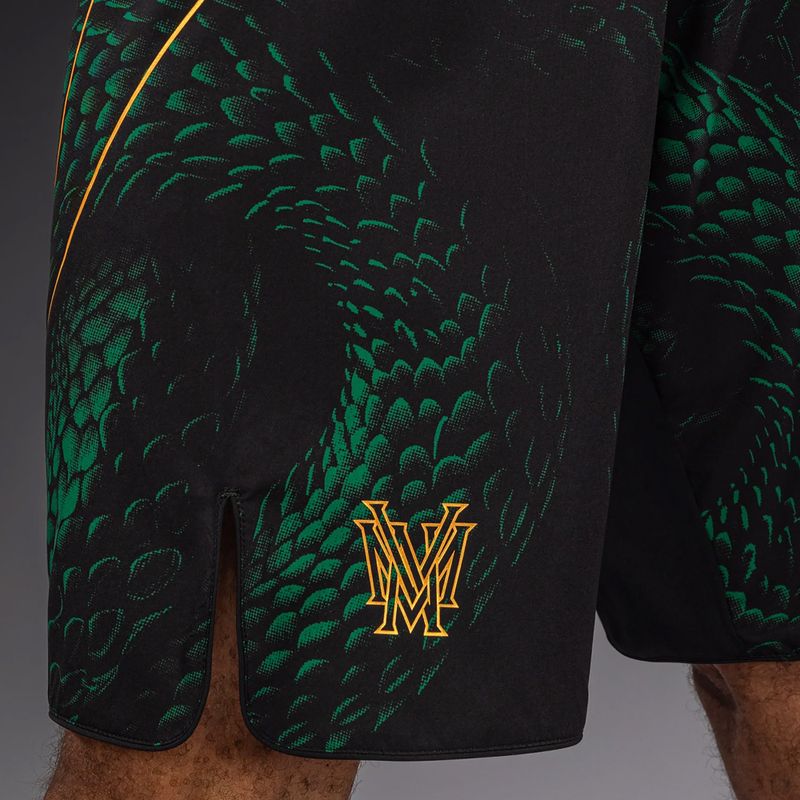 Мъжки тренировъчни шорти Venum Matupa Fightshorts black/green/gold 6