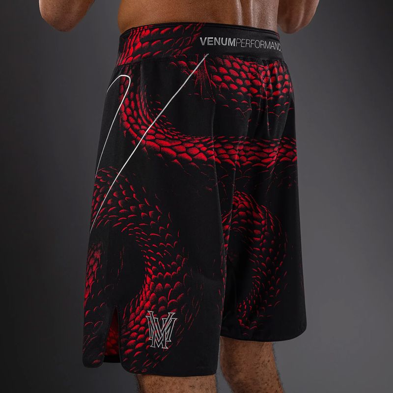 Мъжки тренировъчни шорти Venum Matupa Fightshorts black/red/silver 5