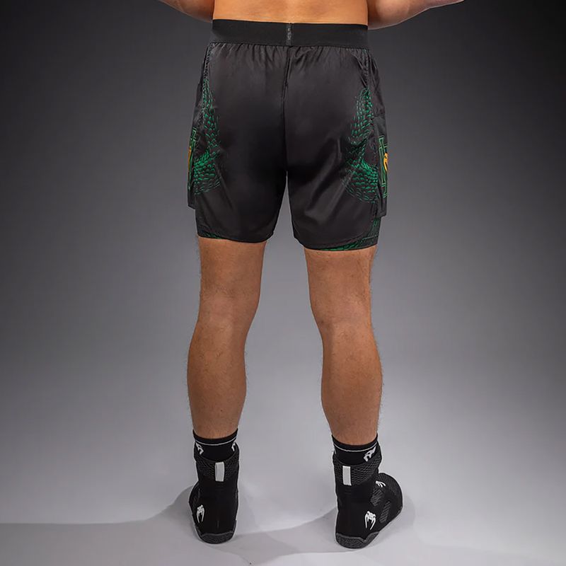 Мъжки тренировъчни шорти Venum Matupa Training black/green/gold 2