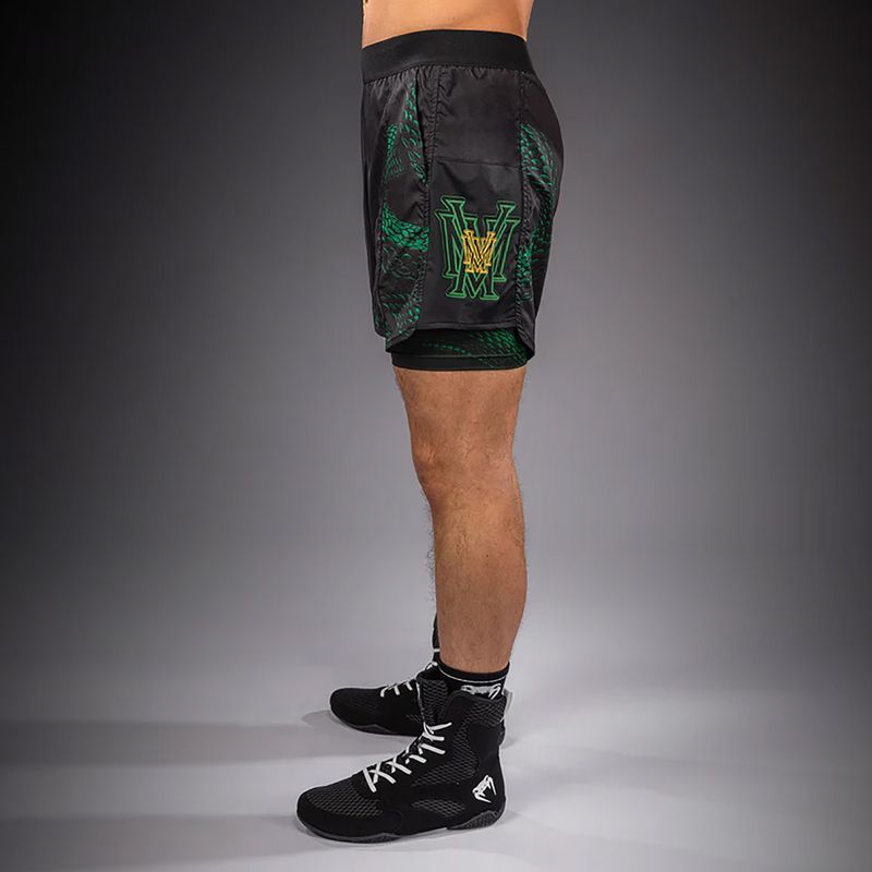Мъжки тренировъчни шорти Venum Matupa Training black/green/gold 4
