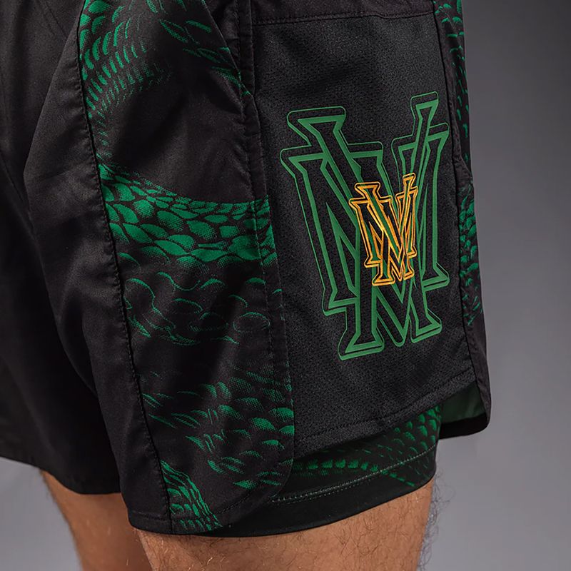 Мъжки тренировъчни шорти Venum Matupa Training black/green/gold 5