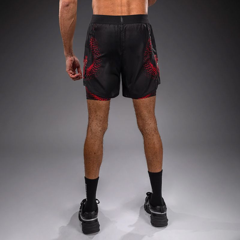 Мъжки тренировъчни шорти Venum Matupa Training black/red/silver 3