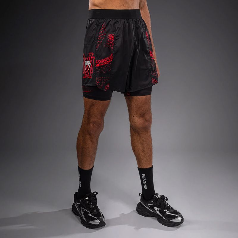 Мъжки тренировъчни шорти Venum Matupa Training black/red/silver 4