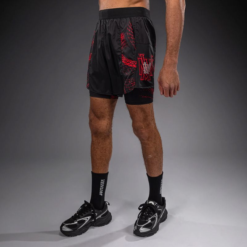 Мъжки тренировъчни шорти Venum Matupa Training black/red/silver 5