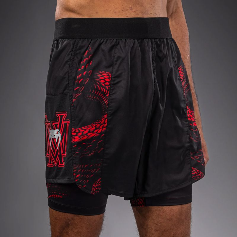 Мъжки тренировъчни шорти Venum Matupa Training black/red/silver 6