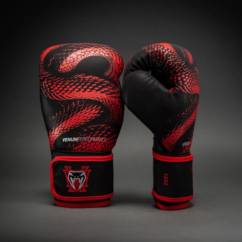 Боксови ръкавици Venum Matupa Boxing black/red/silver 2