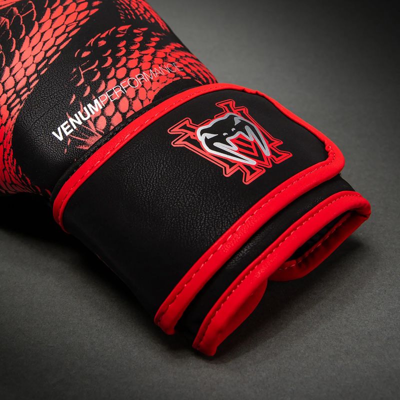 Боксови ръкавици Venum Matupa Boxing black/red/silver 4