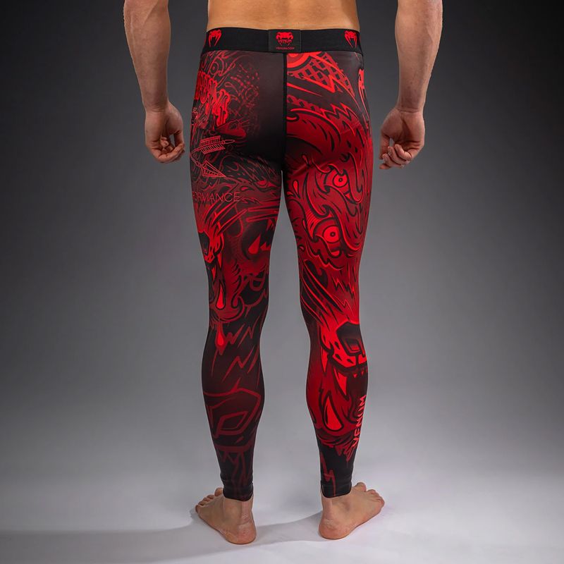 Мъжки клин за тренировка Venum Wolf Atak Spats black/red 3