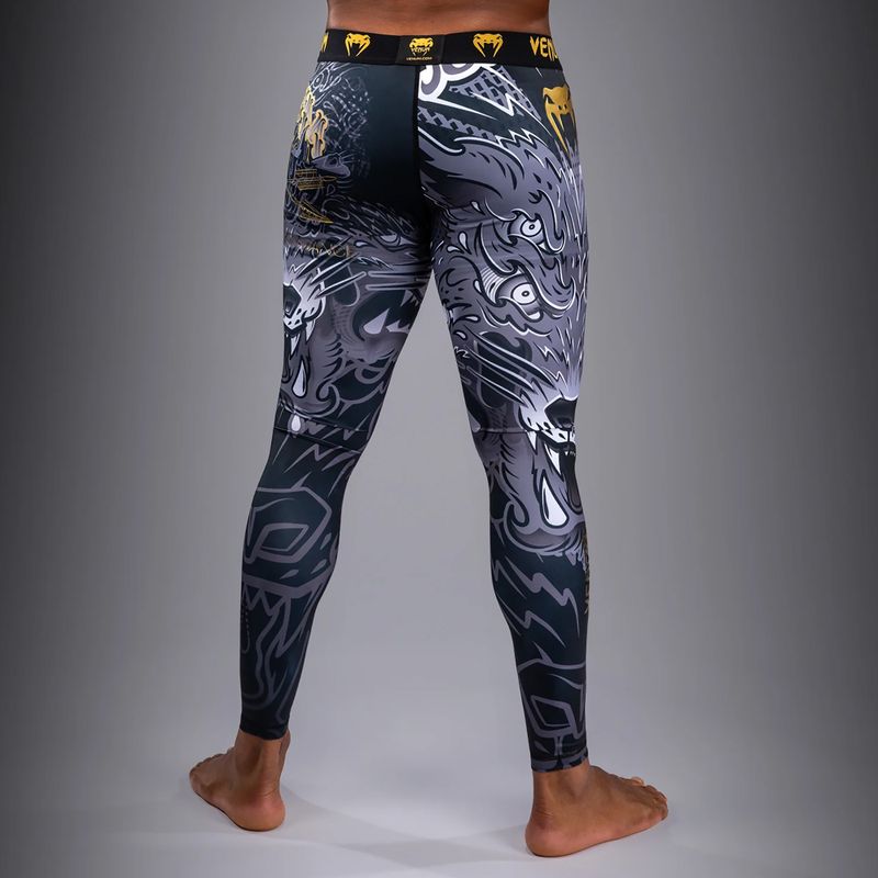 Мъжки клин за тренировка Venum Wolf Atak Spats black/grey 2