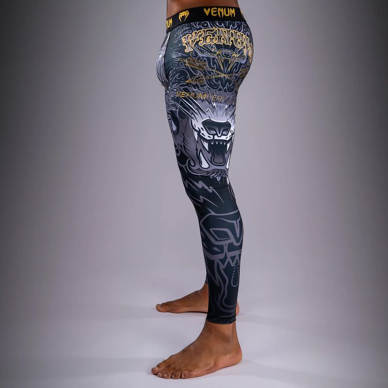 Мъжки клин за тренировка Venum Wolf Atak Spats black/grey 4