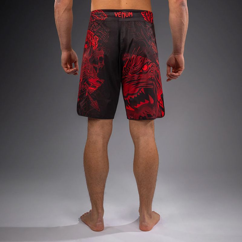 Мъжки шорти за тренировка Venum Wolf Atak Fightshorts black/red 3