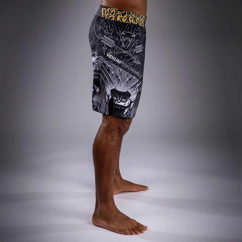 Мъжки шорти за тренировка Venum Wolf Atak Fightshorts black/grey 4