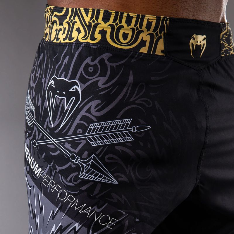 Мъжки шорти за тренировка Venum Wolf Atak Fightshorts black/grey 6