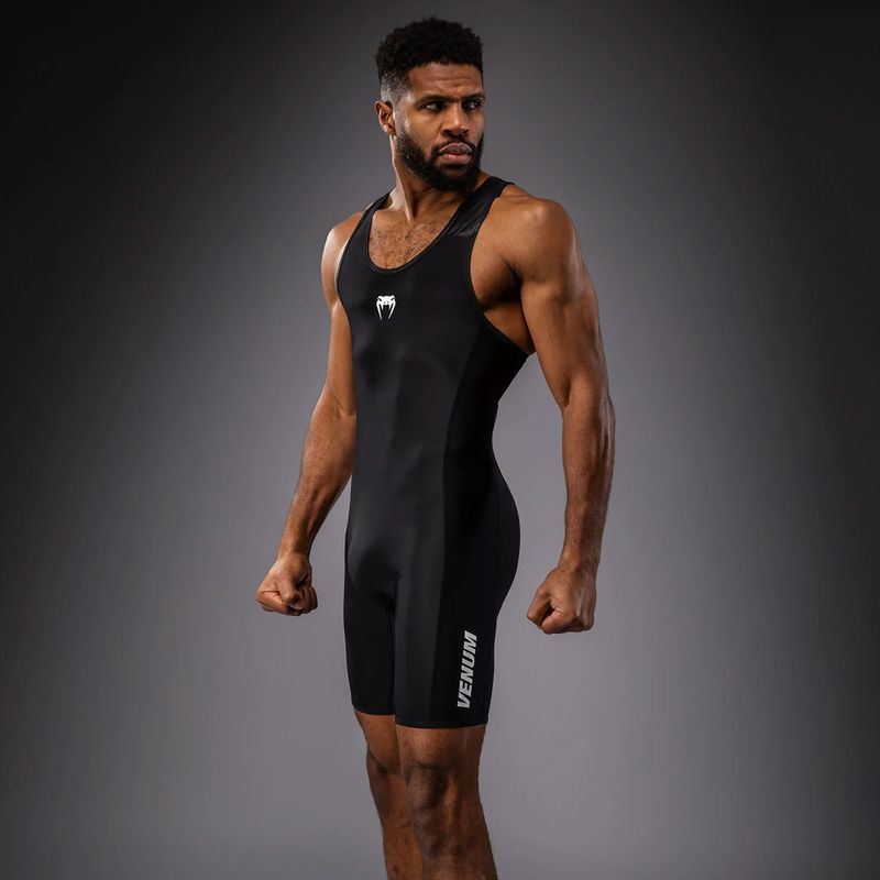 Мъжки гащеризон Venum Challenger Wrestling Singlet black 3