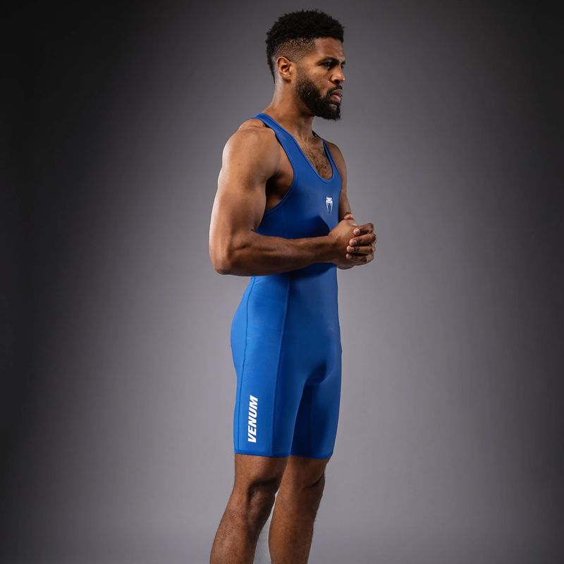Мъжки гащеризон Venum Challenger Wrestling Singlet blue 4