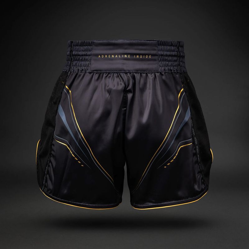 Мъжки тренировъчни шорти Venum Streamline Muay Thai black/gold 2