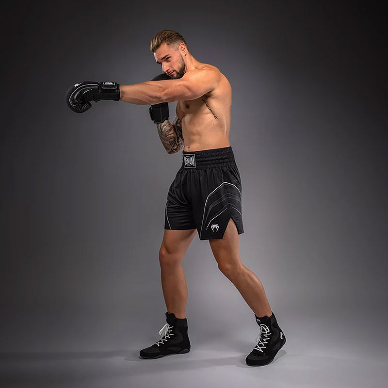 Мъжки боксьорски шорти Venum Streamline Boxing black/white 4