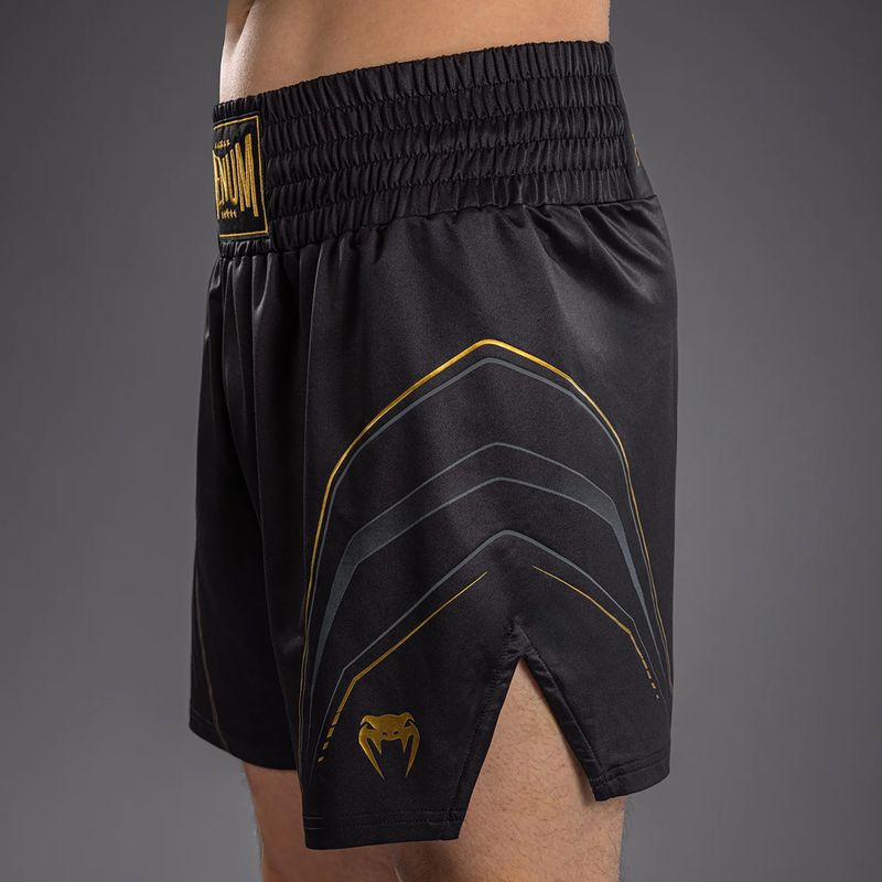 Мъжки боксьорски шорти Venum Streamline Boxing black/gold 5