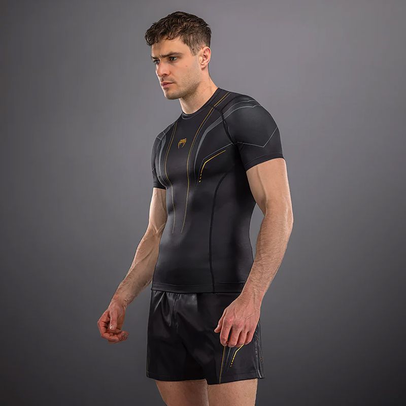 Рашгард Venum Streamline black/gold 3