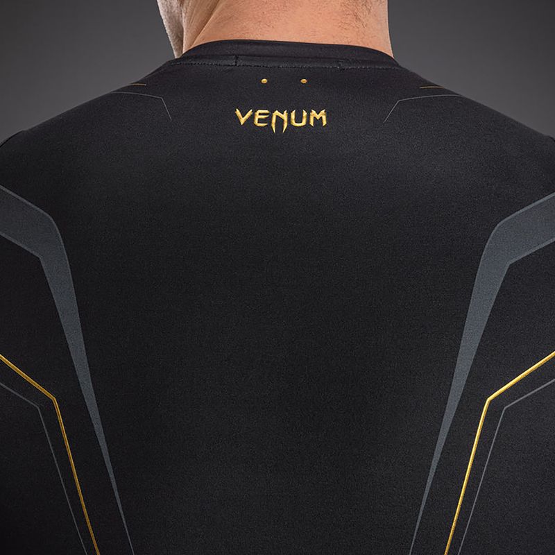 Мъжки рашгард Venum Streamline black/gold 6