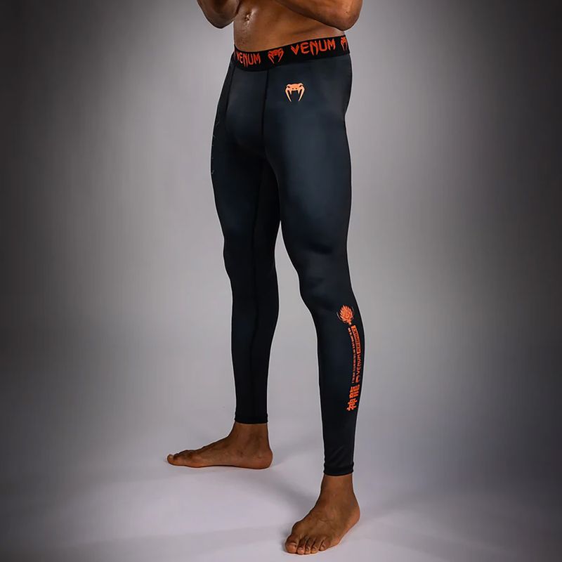 Мъжки тренировъчен клин Venum Thunder Dragon Spats Black/Grey/Copper 4