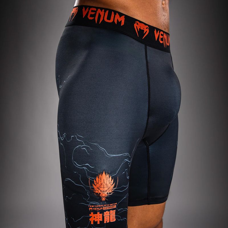 Мъжки тренировъчни шорти Venum Thunder Dragon Vale Tudo Black/Grey/Copper 7