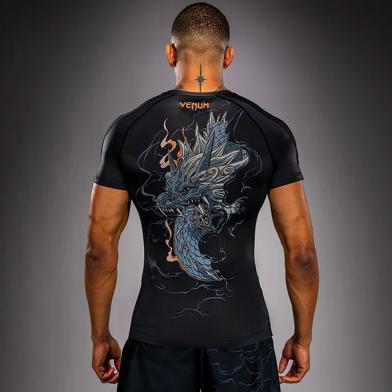 Мъжки рашгард Venum Thunder Dragon black/grey/copper 2