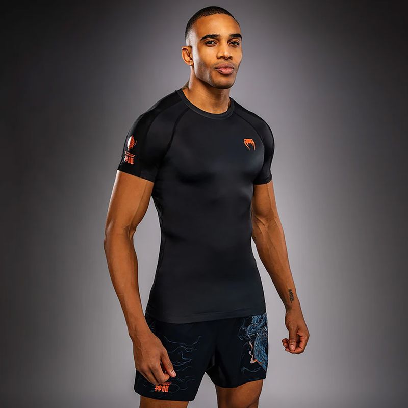 Мъжки рашгард Venum Thunder Dragon black/grey/copper 3