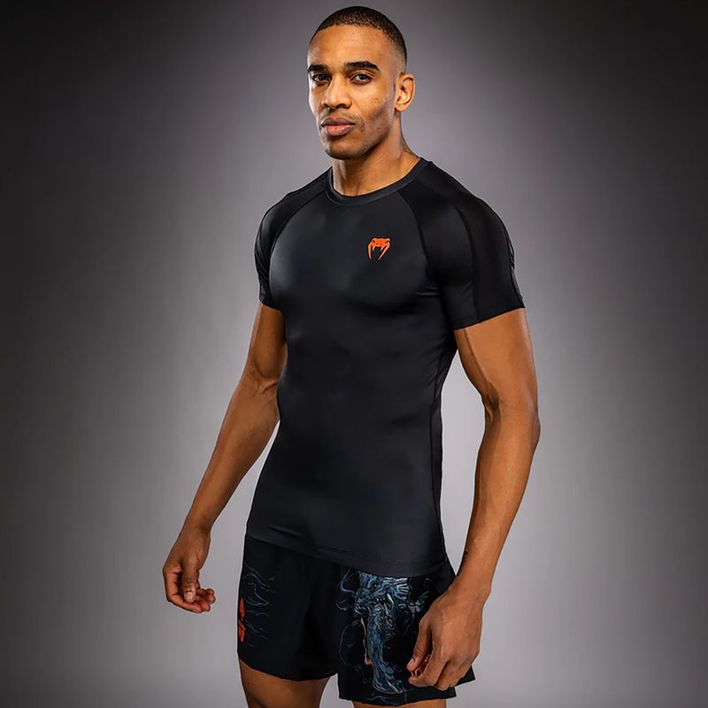 Мъжки рашгард Venum Thunder Dragon black/grey/copper 4