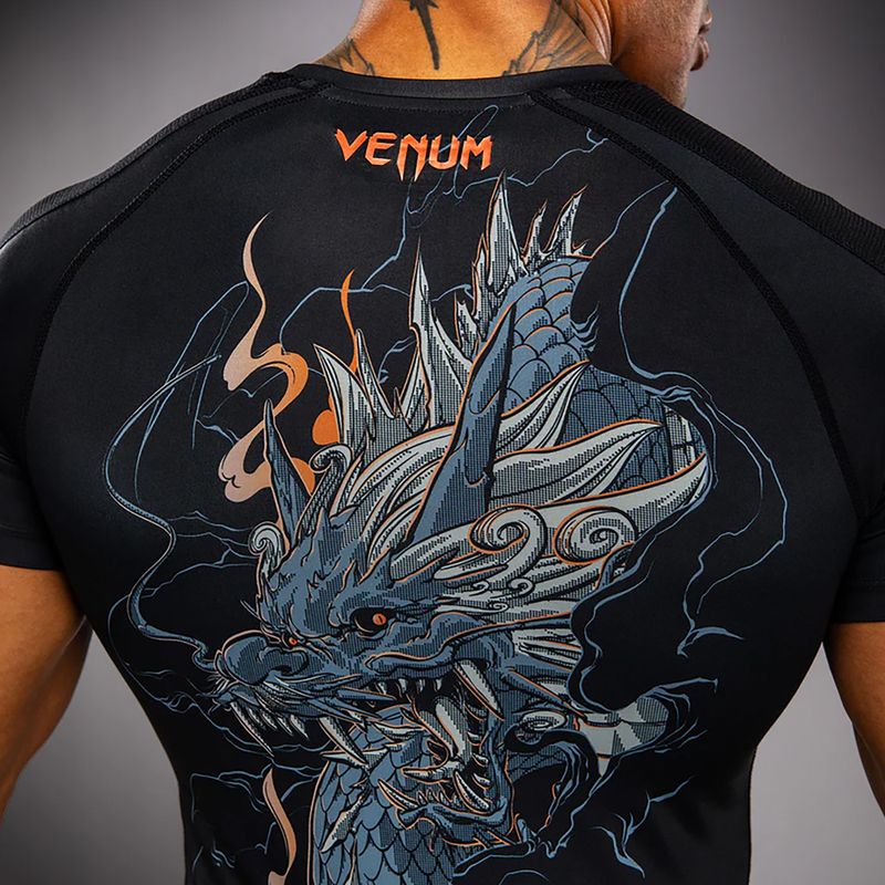Рашгард Venum Thunder Dragon black/grey/copper 7