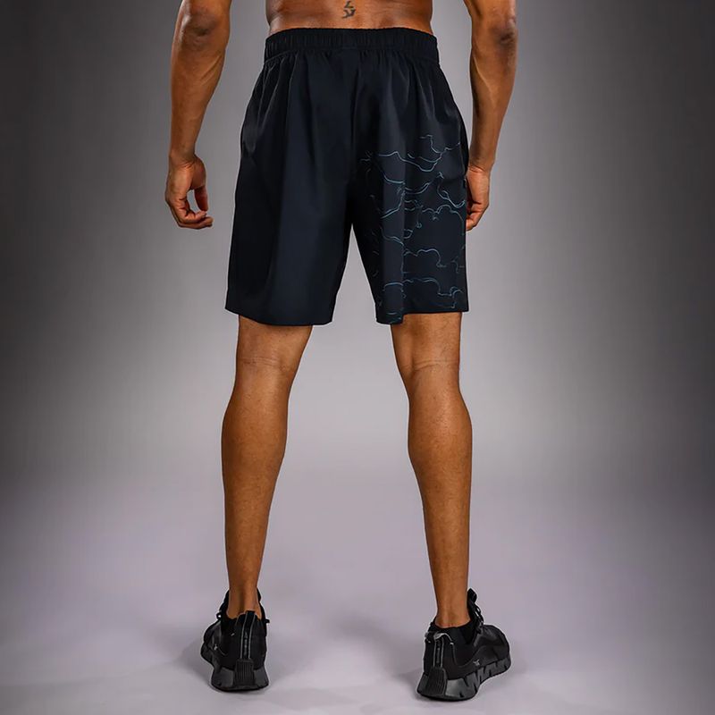 Мъжки тренировъчни шорти Venum Thunder Dragon Training Black/Grey/Copper 3