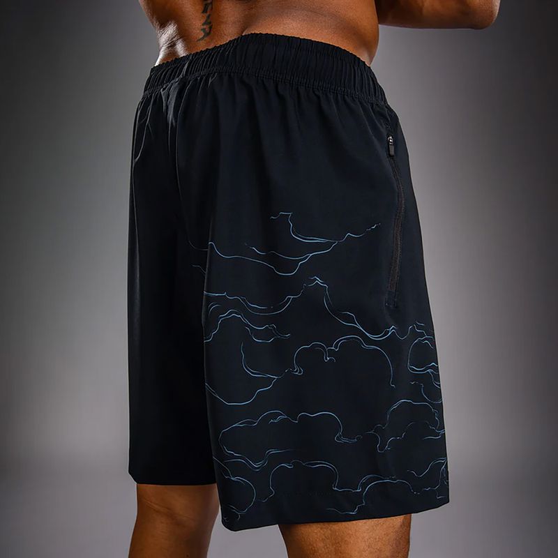 Мъжки тренировъчни шорти Venum Thunder Dragon Training Black/Grey/Copper 6