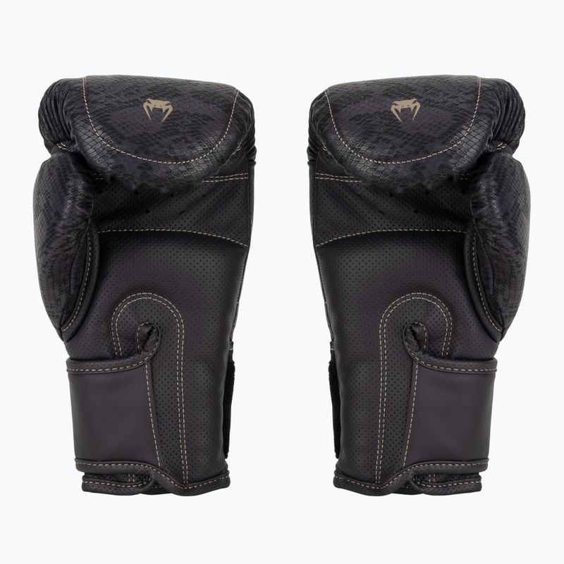 Боксови ръкавици Venum Impact Evo Scales Boxing dark purple 3