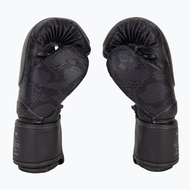 Боксови ръкавици Venum Impact Evo Scales Boxing dark purple 4