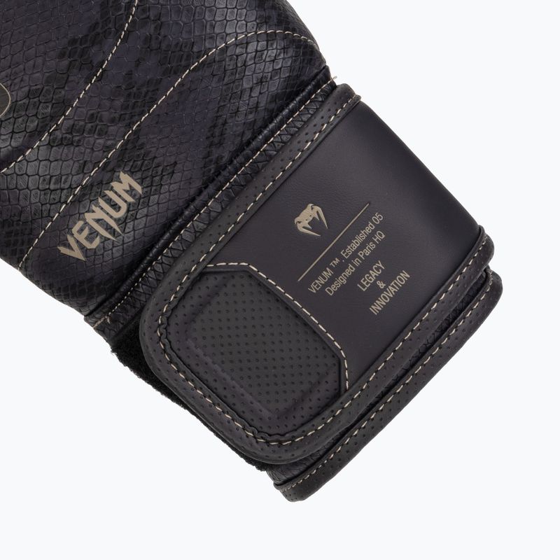 Боксови ръкавици Venum Impact Evo Scales Boxing dark purple 6
