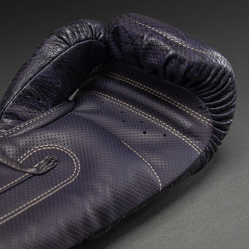 Боксови ръкавици Venum Impact Evo Scales Boxing dark purple 4