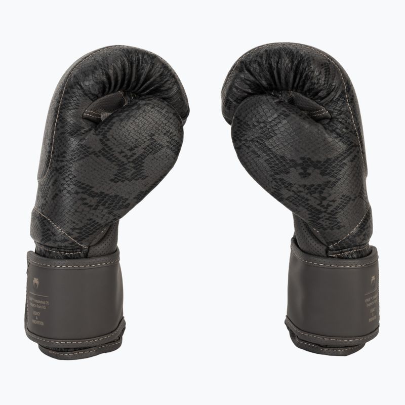 Боксови ръкавици Venum Impact Evo Scales Boxing dark grey 4